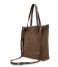Shabbies Shopper Shopper Waxed Suede Matching Waxed Leather Brown (2002)